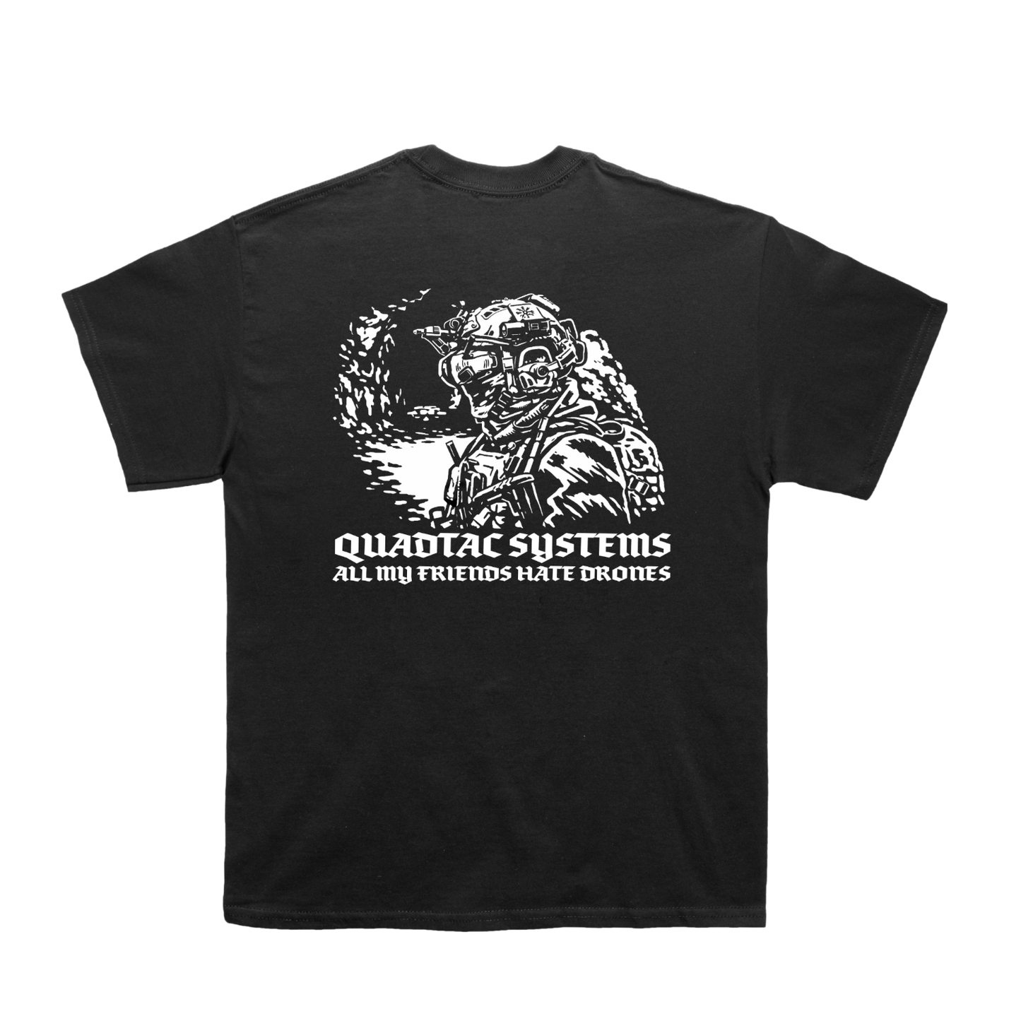 AMFHD X QUADTAC SYSTEMS TEE