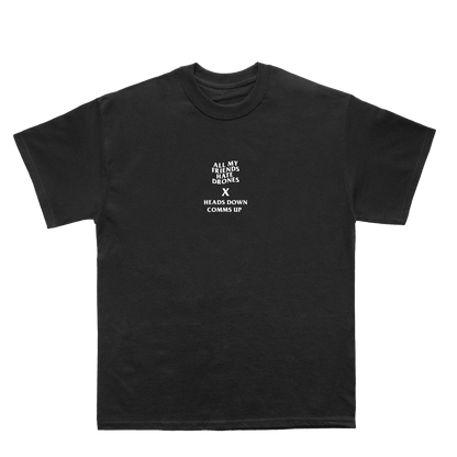AMFHD X HEADS DOWN COMMS UP TEE