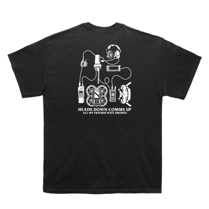 AMFHD X HEADS DOWN COMMS UP TEE